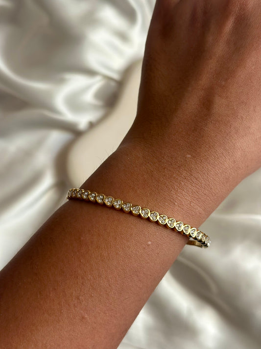 Elegant Diamond Cuff