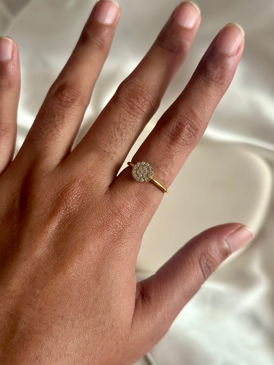 Tiny Diamonds Ring