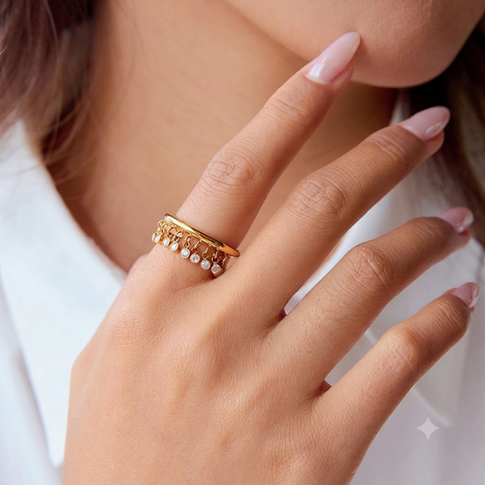 Stella Charm Ring ( Size 8)