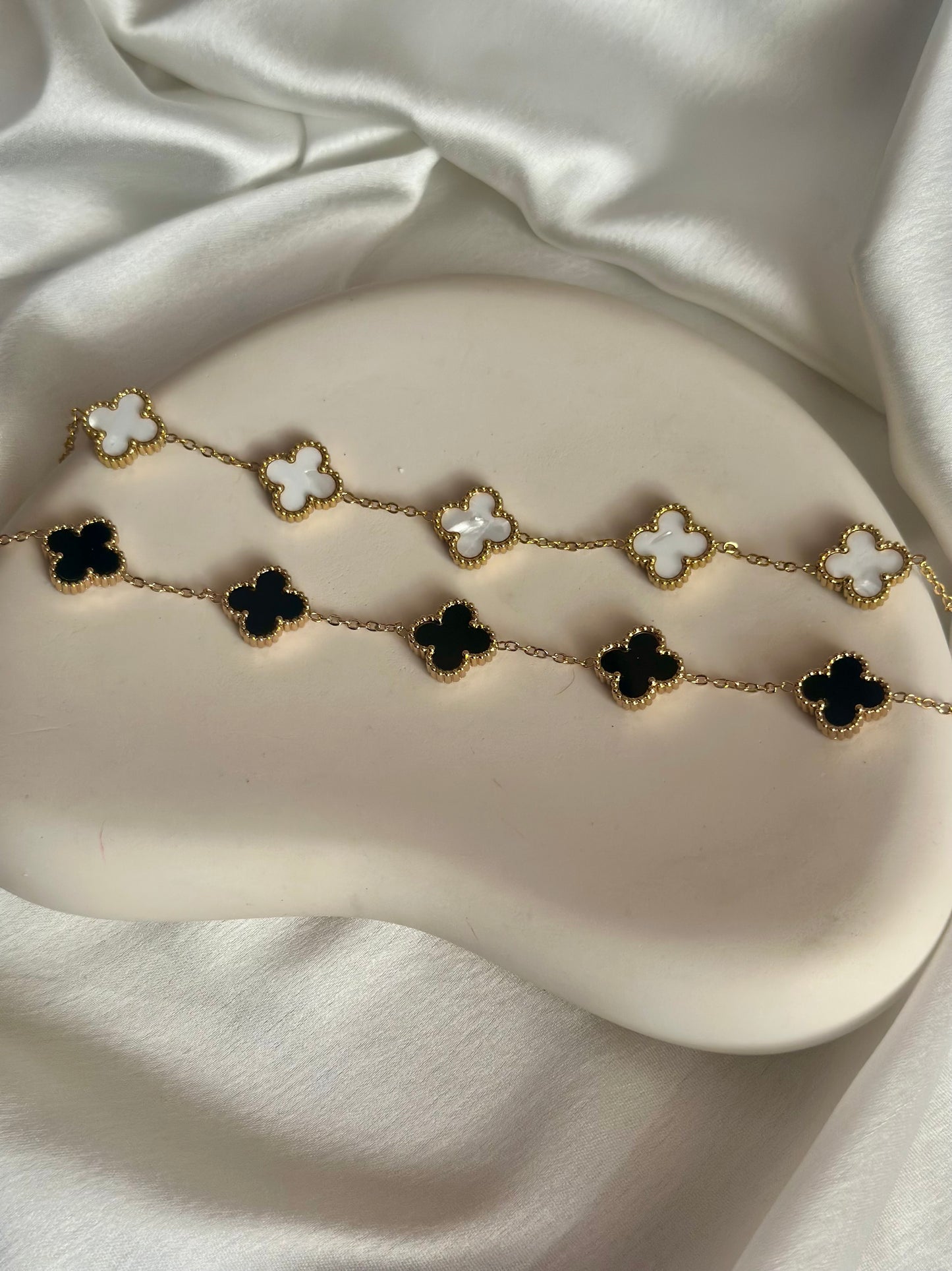 Reversible Clover Bracelet