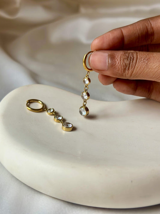 Kiara Dangling Hoops