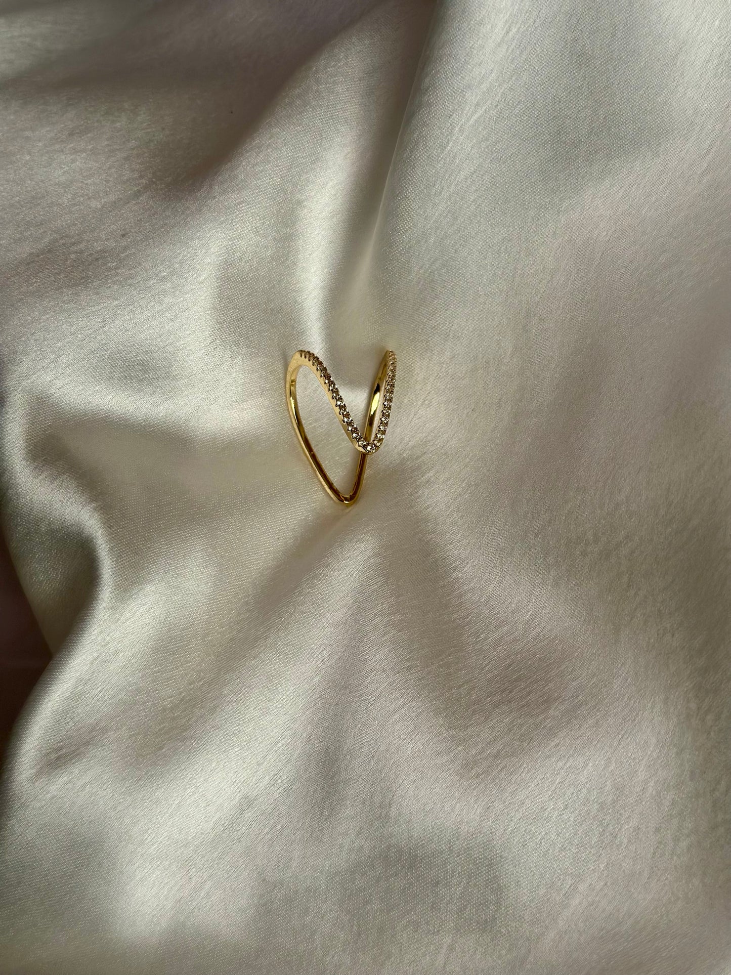 Studded Vanki Ring - Adjustable