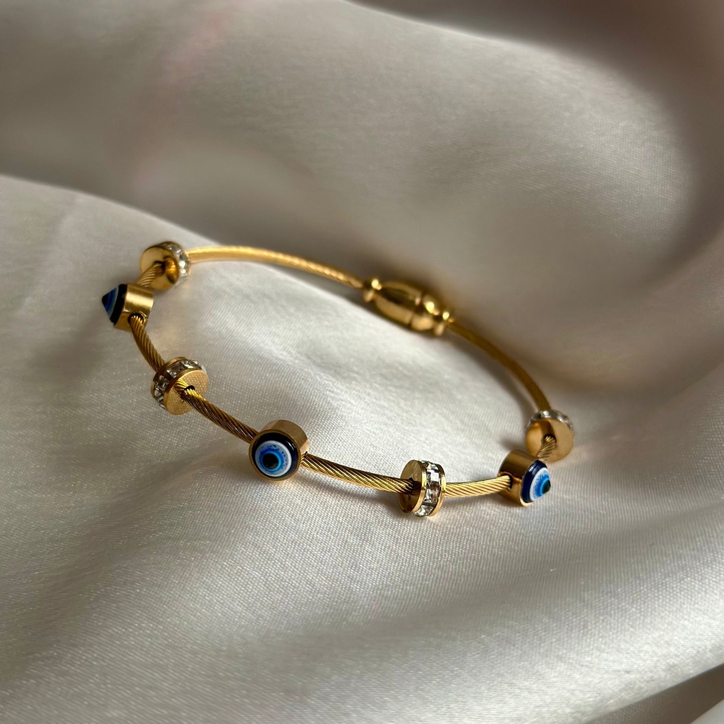 Evil Eye Bracelet - Gold