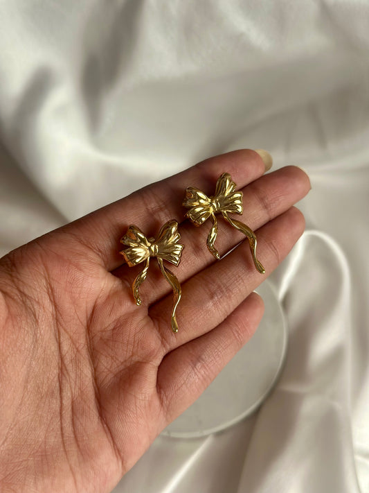 Luxe Bow earrings