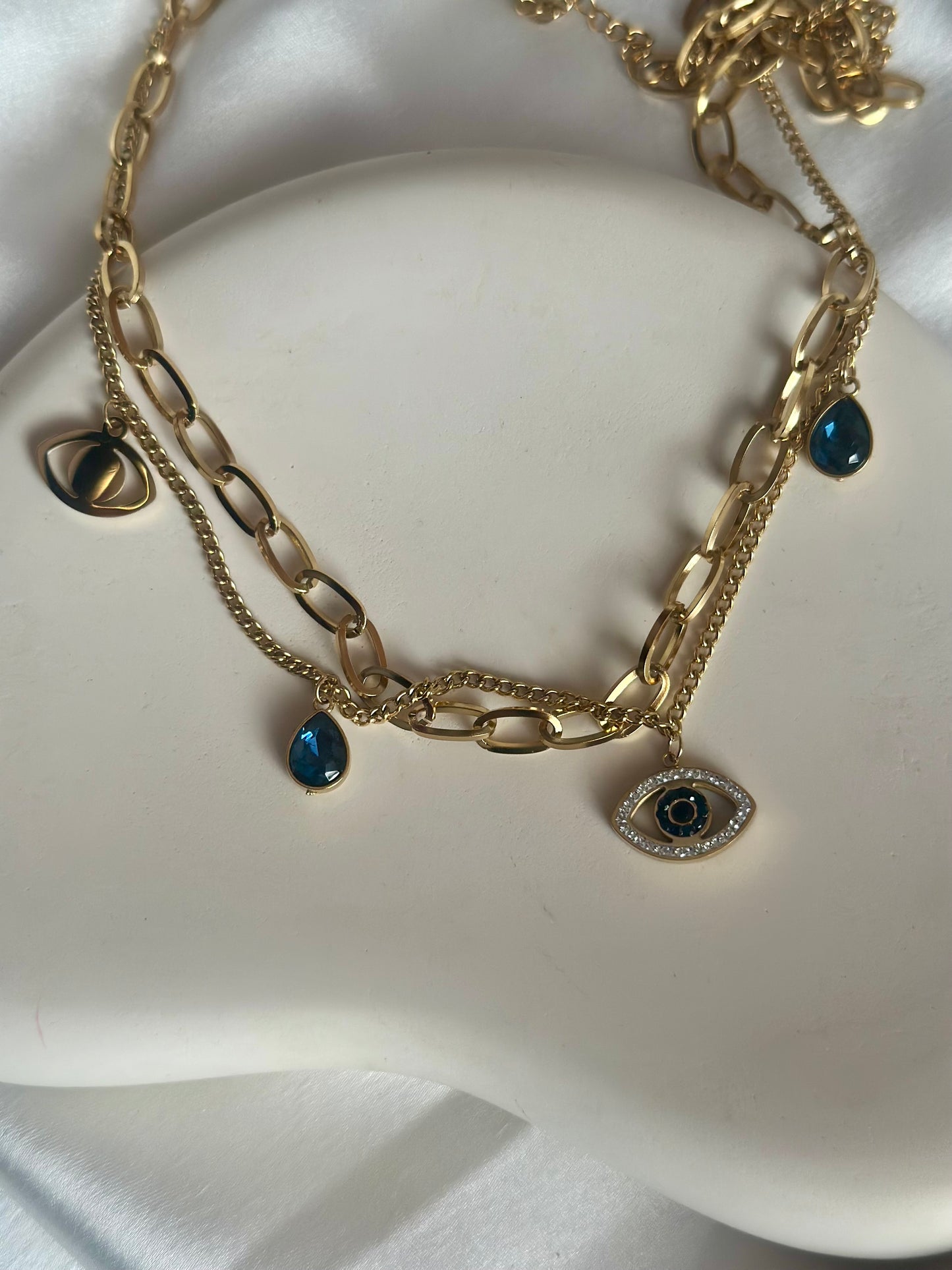 Statement Evil Eye Necklace