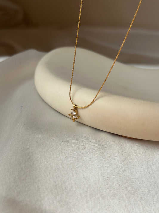Rosalie Necklace - White