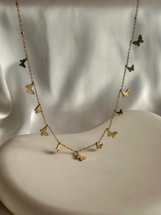 Dainty Butterfly Necklace