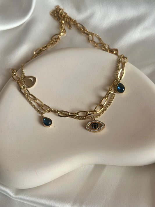 Statement Evil Eye Necklace