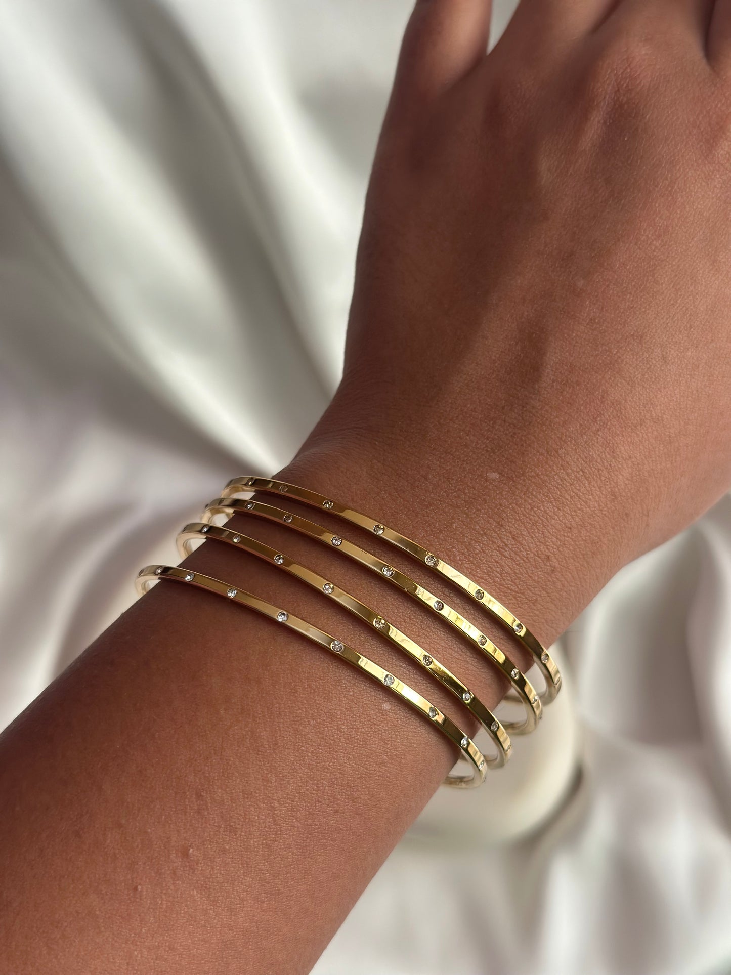 Studded Accent Bangle