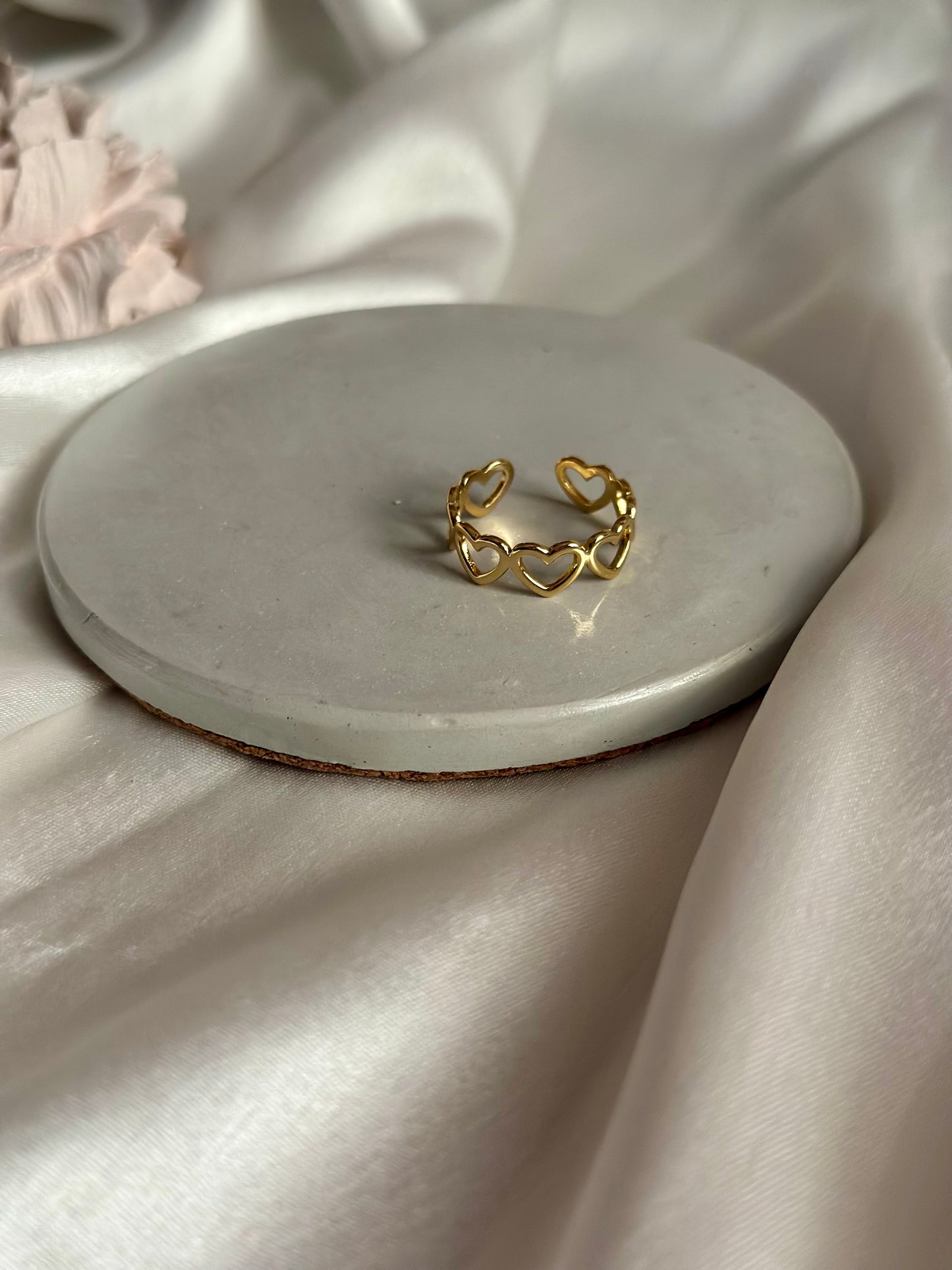 Heart Ring - Adjustable