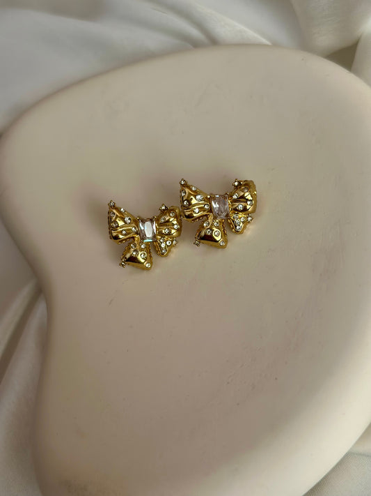 Luxe Bow Studs