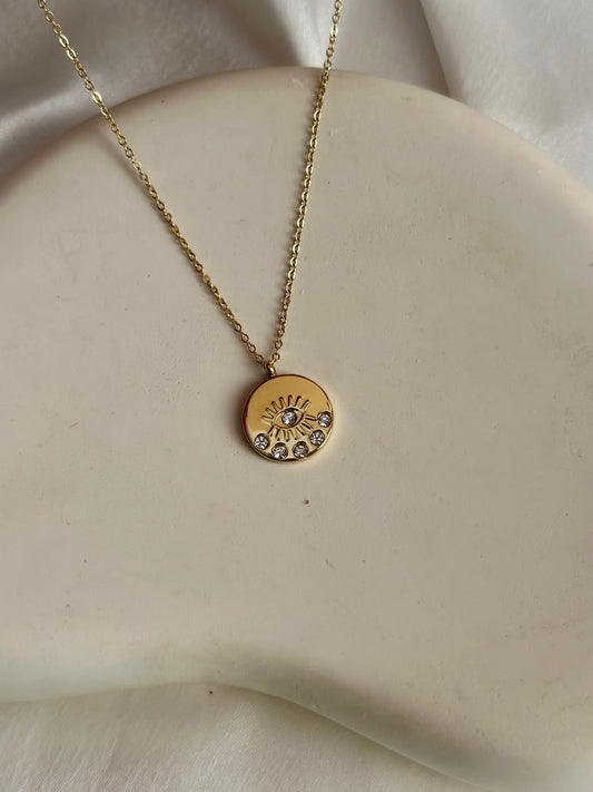 Vintage Evil Eye Necklace