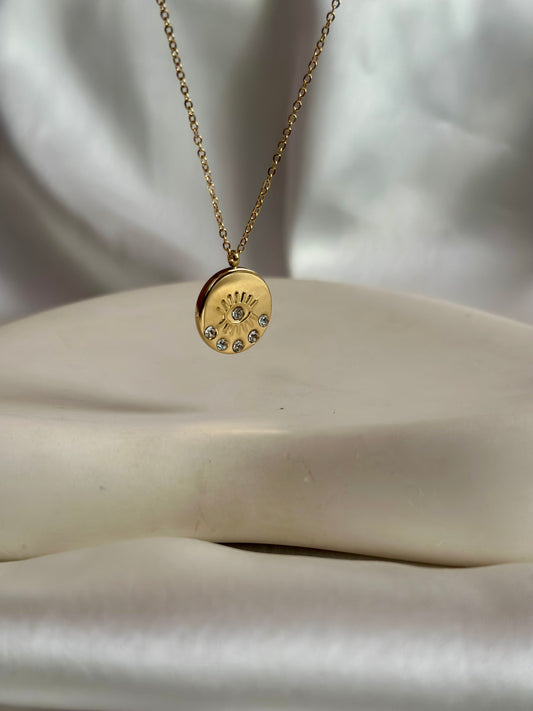 Vintage Evil Eye Necklace
