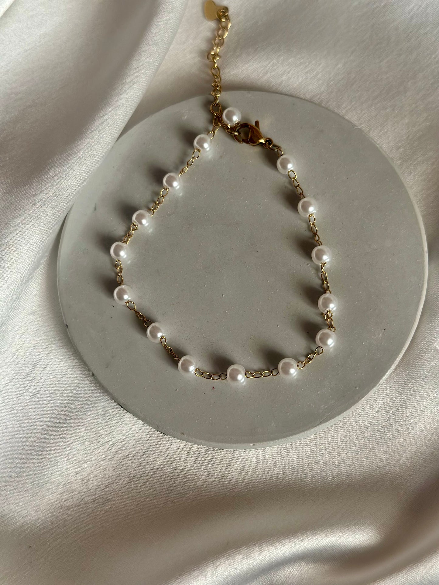 String of Pearls Anklet