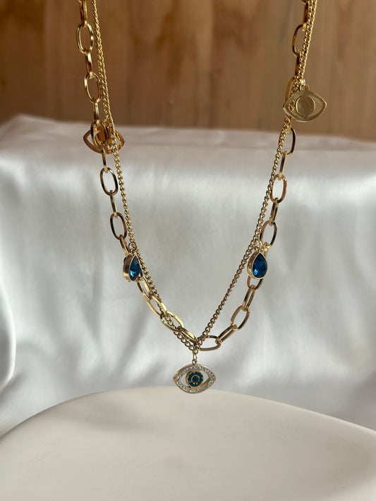 Statement Evil Eye Necklace