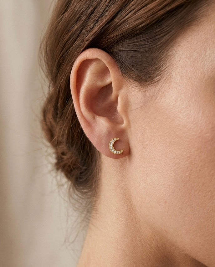 Luna tiny studs