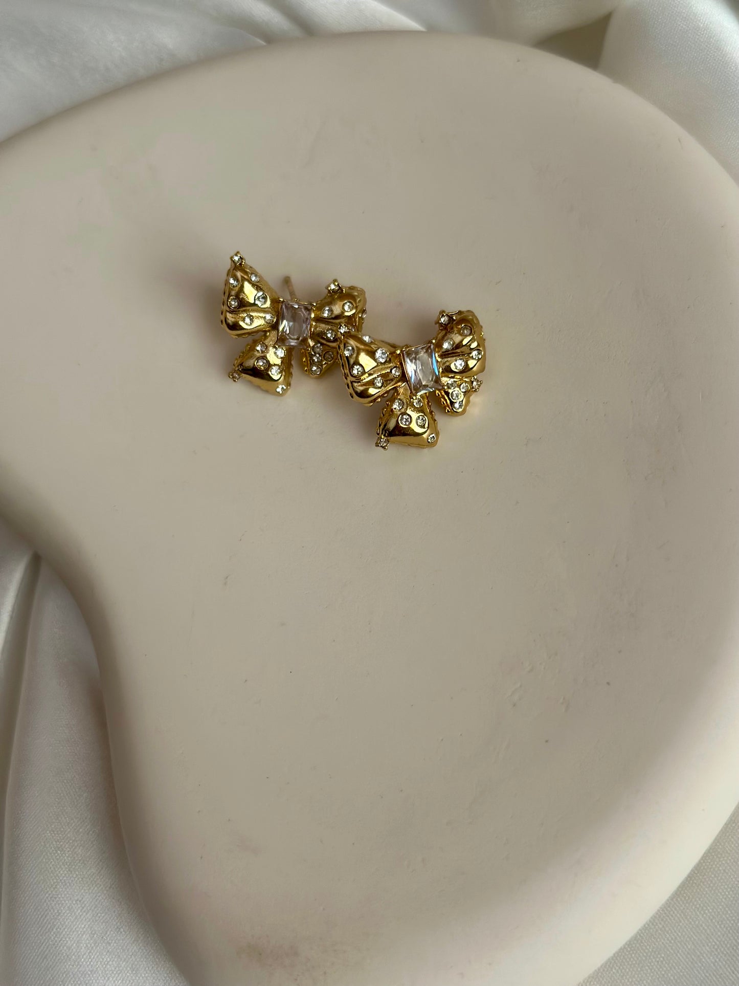 Luxe Bow Studs