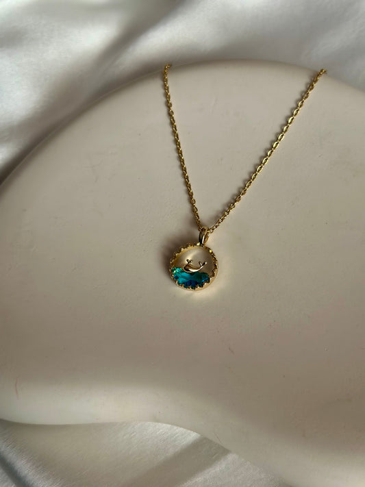 Fishy wishy necklace