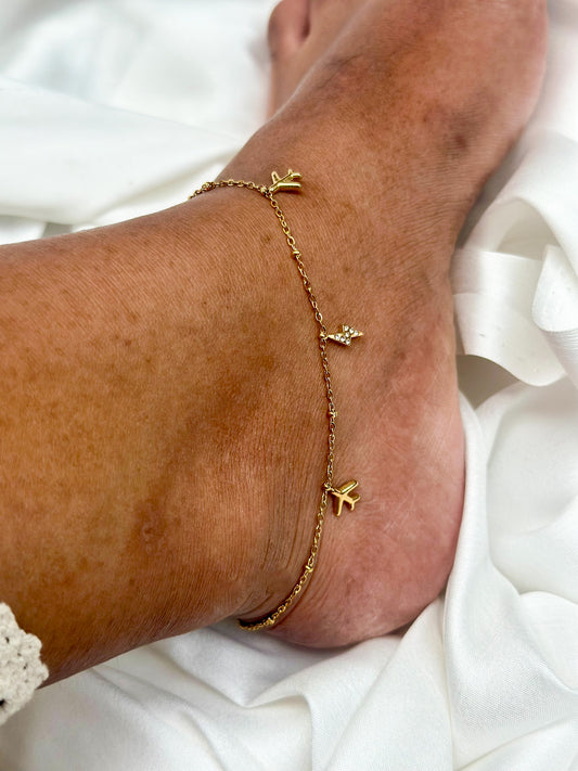 Jetsetter Anklet
