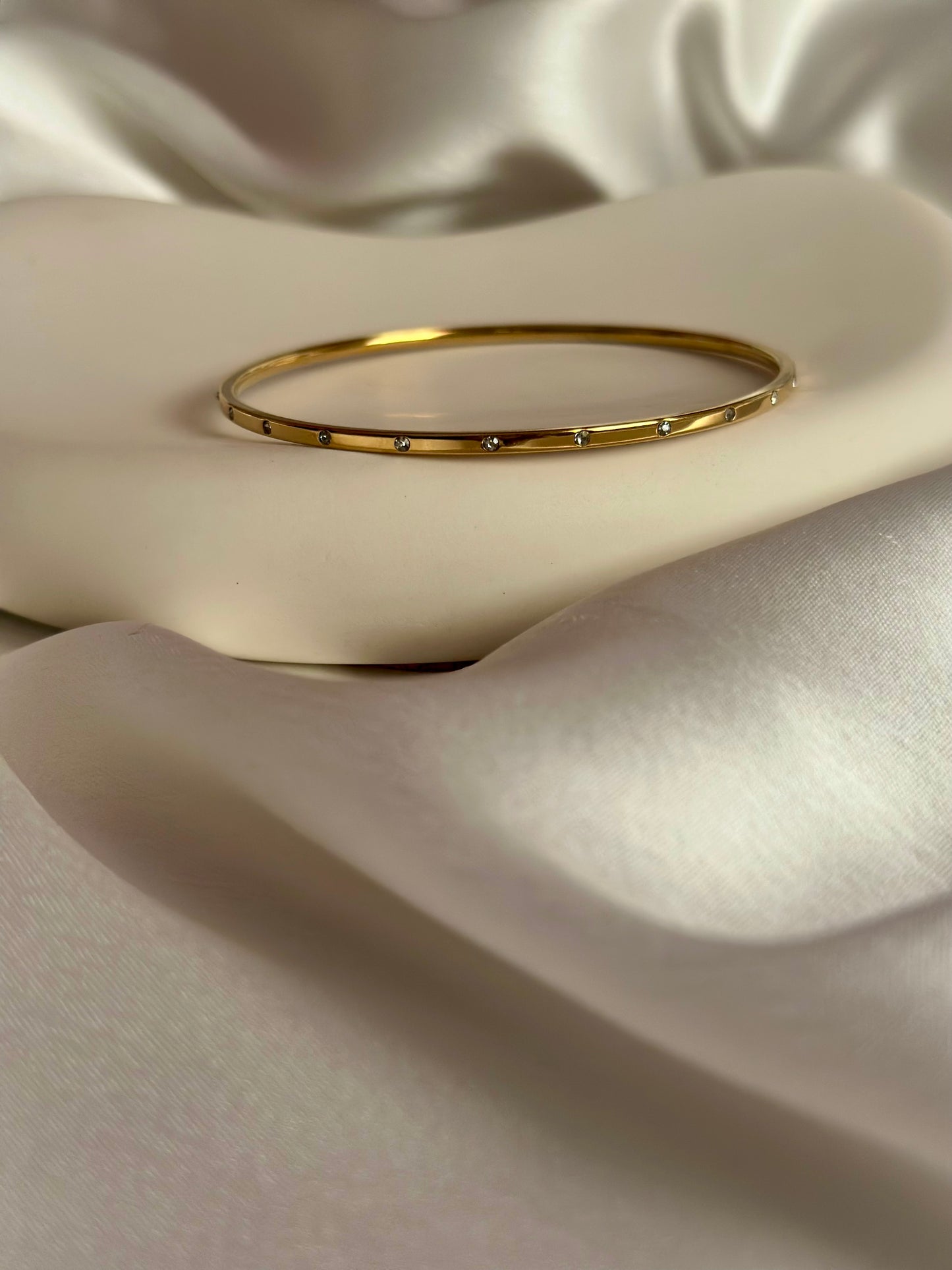 Studded Accent Bangle