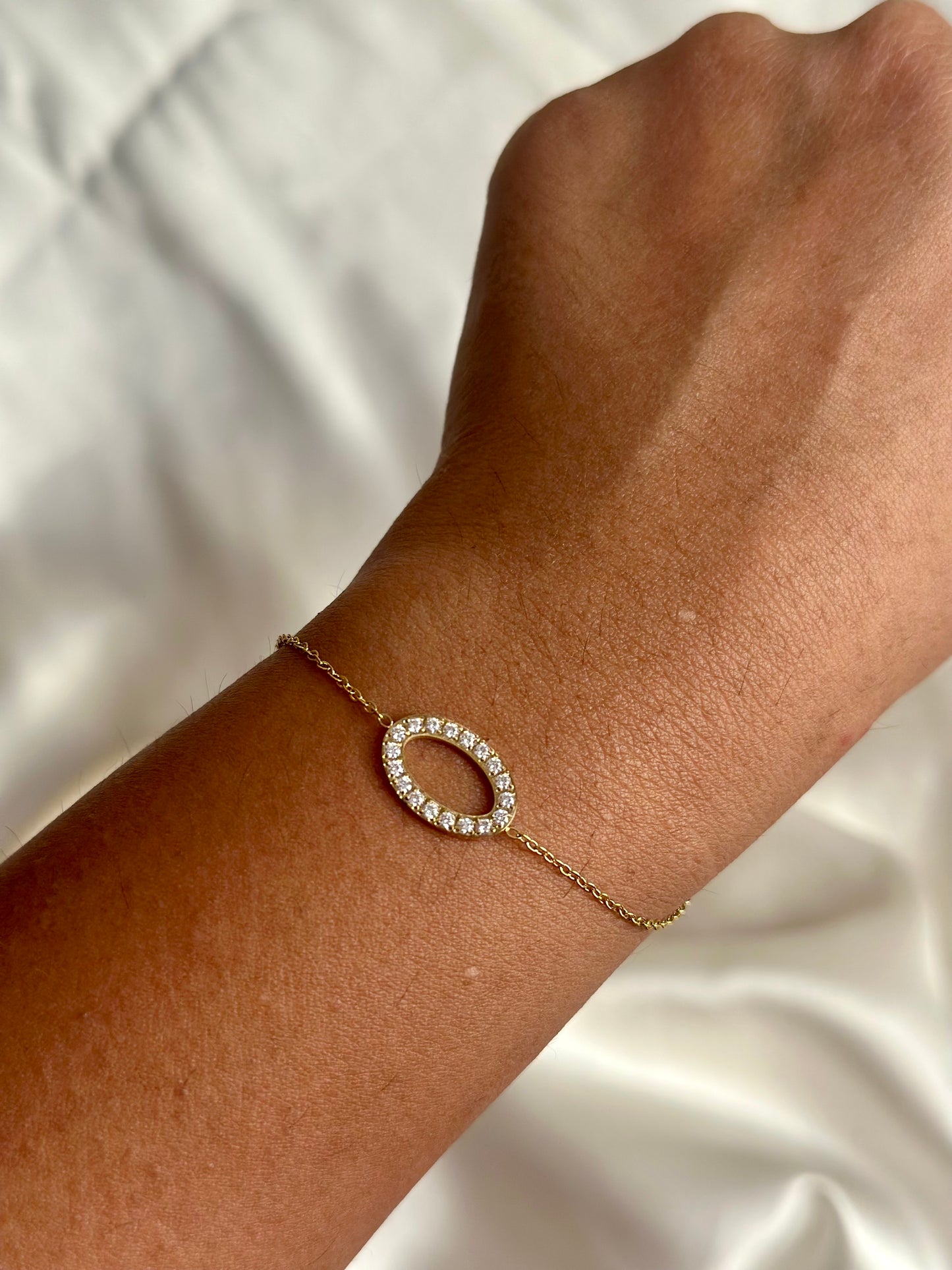 Oval Studded Bracelet