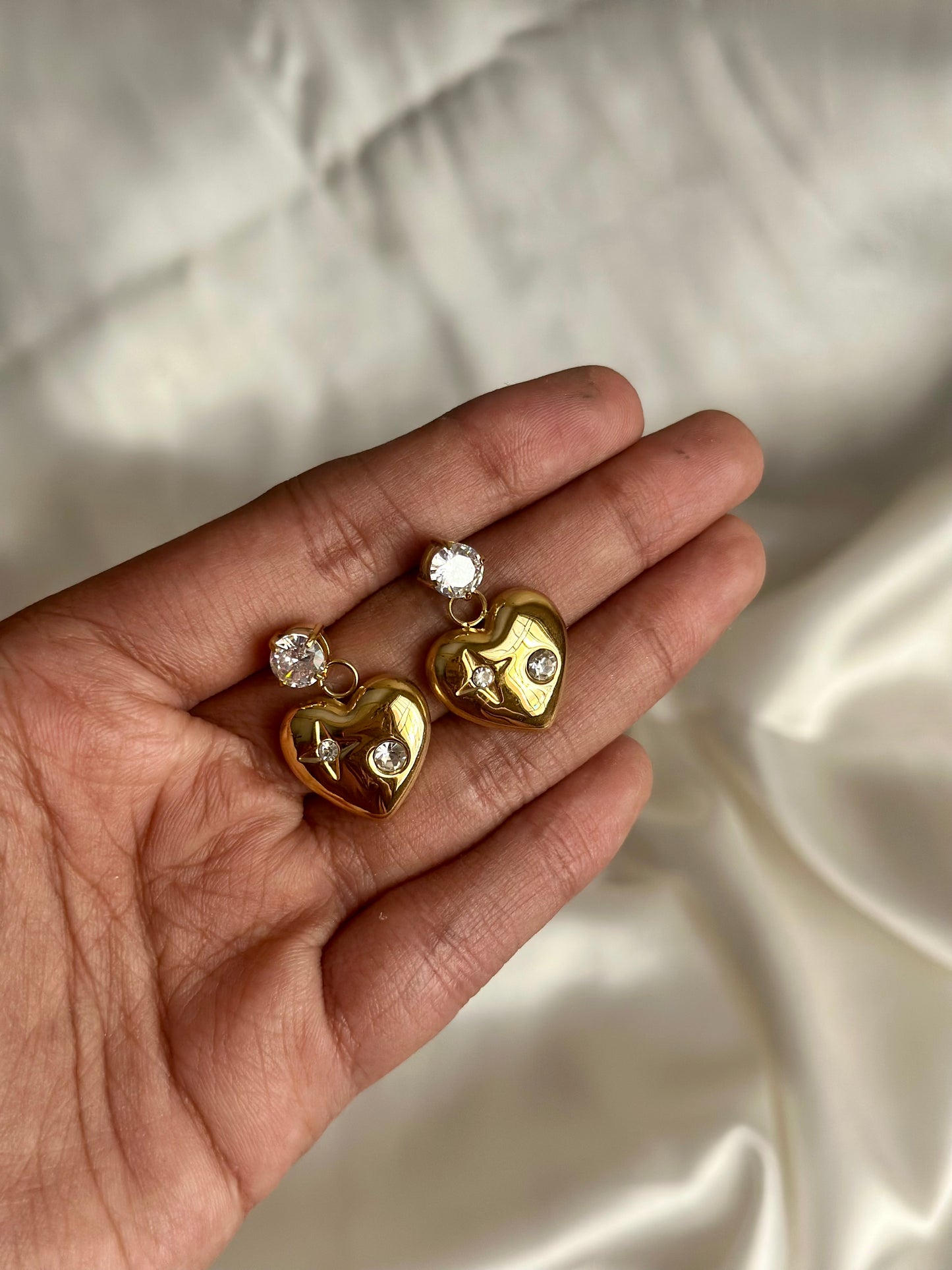 Luxe Heart Earrings