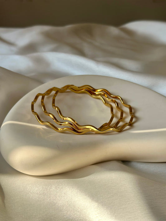 Luxe Zig Zag Bangles