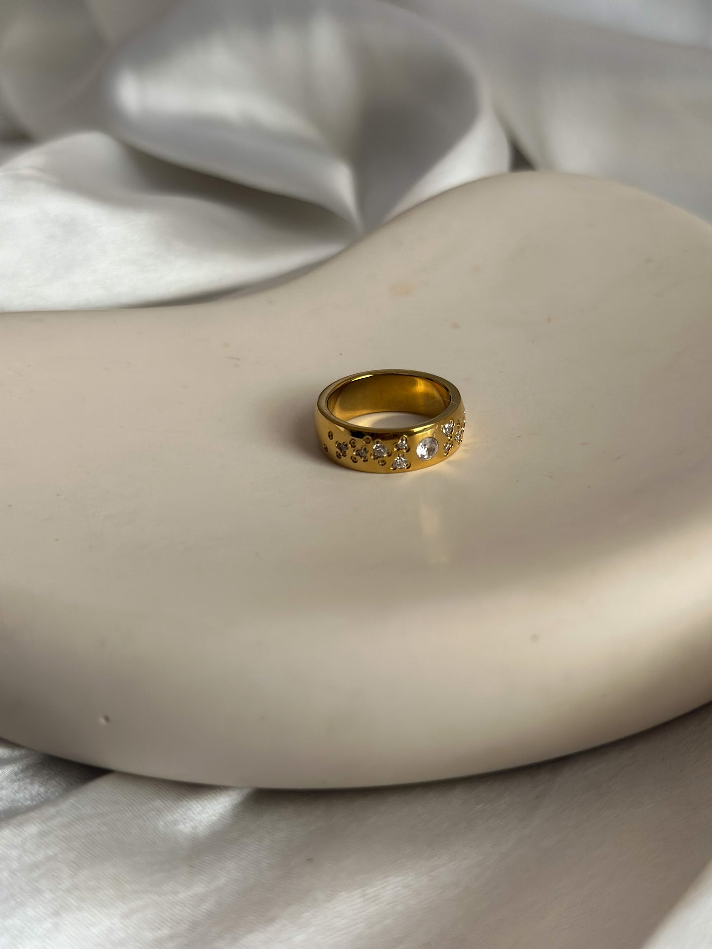 Luxe Statement Studded Ring