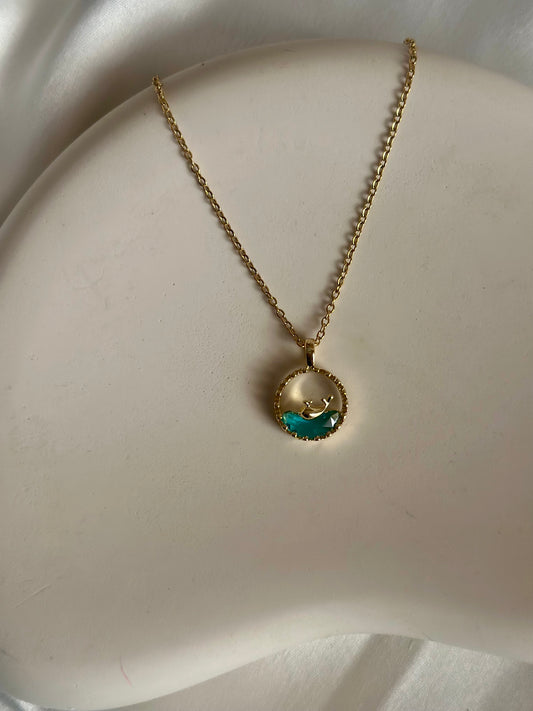 Fishy wishy necklace