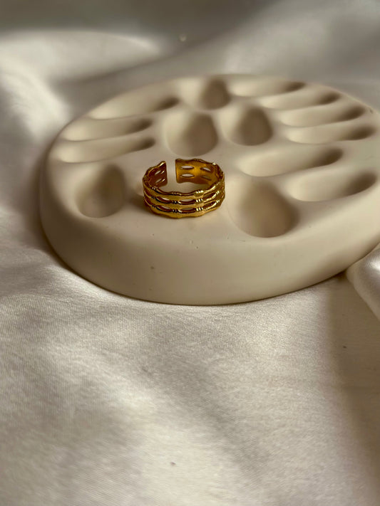 Adjustable Layered Ring