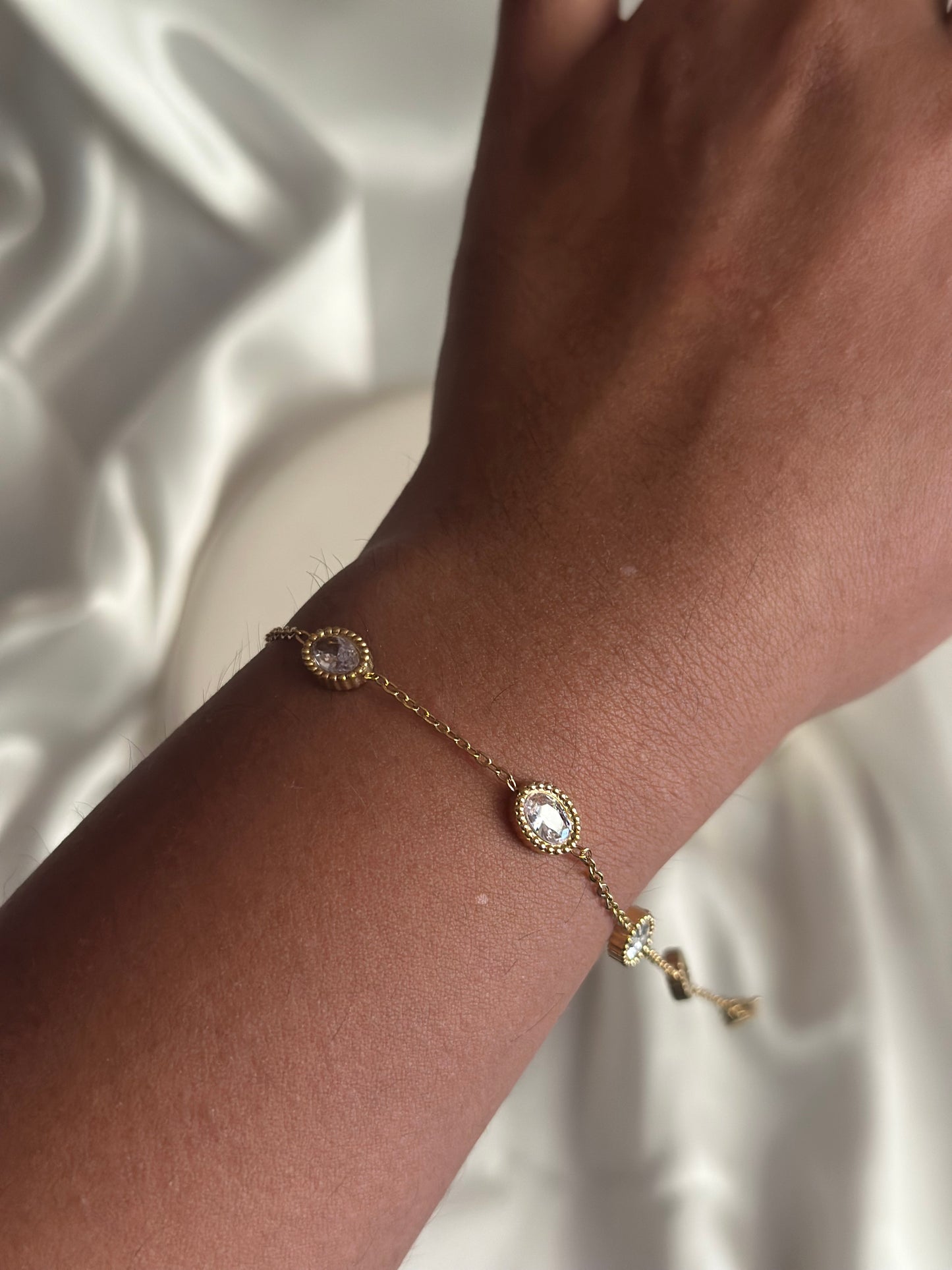 Oval Studded Bracelet