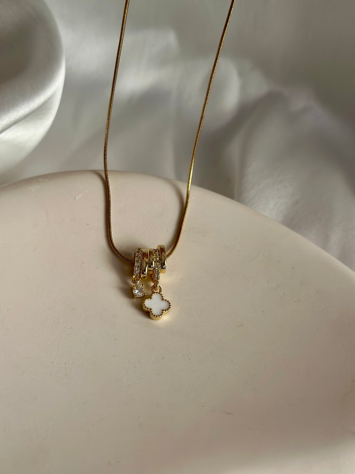 Clover Charm Necklace
