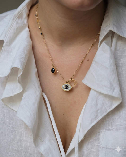 Dainty Evil Eye Necklace