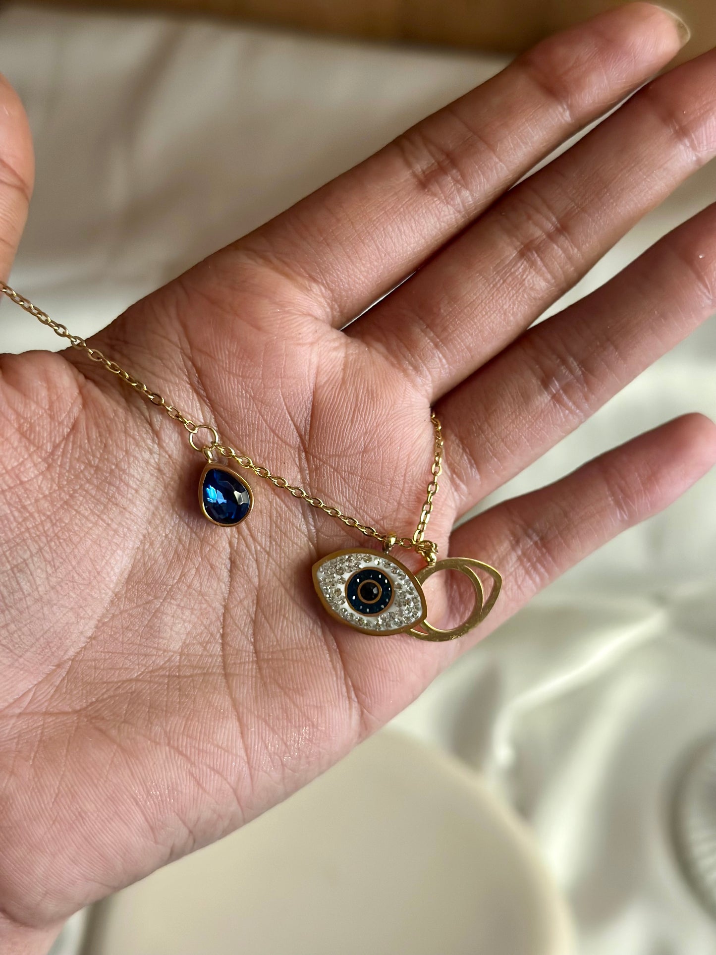 Dainty Evil Eye Necklace