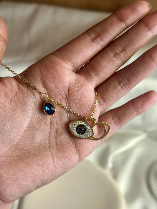 Dainty Evil Eye Necklace