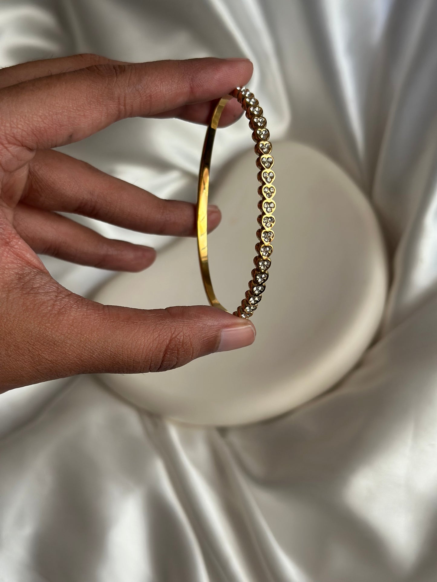 Elegant Diamond Cuff