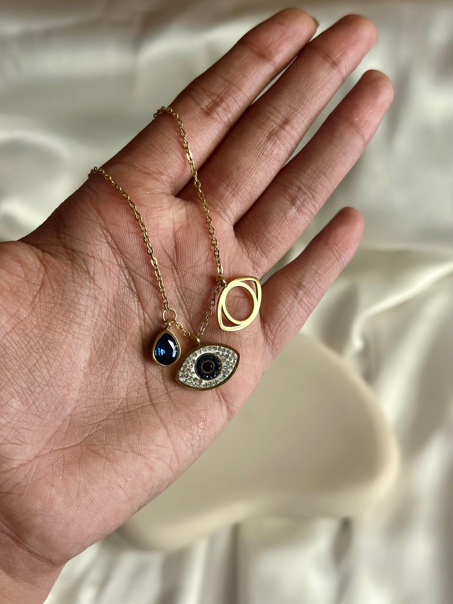 Dainty Evil Eye Necklace