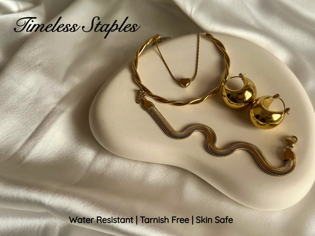 How to style 18K gold plated jewellery for everyday?