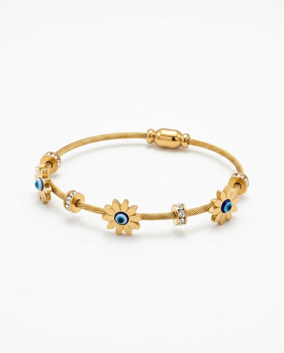 Floral Nazar Bangle