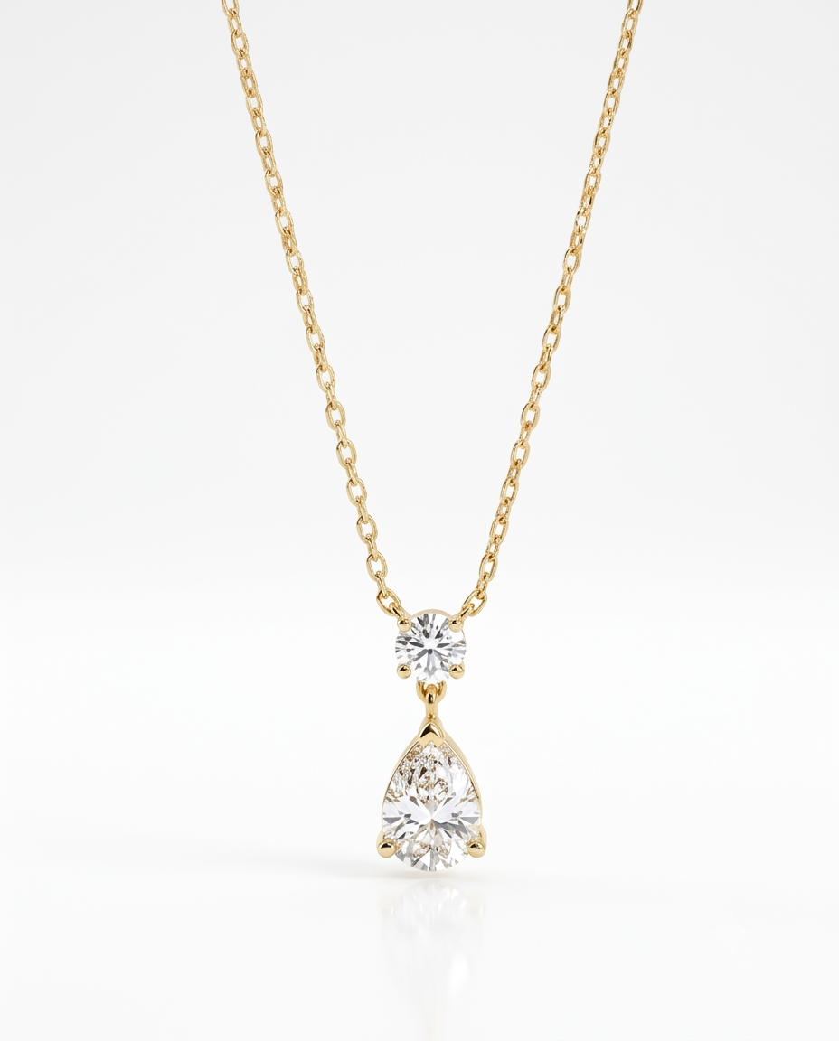 Glimmer Drop Necklace