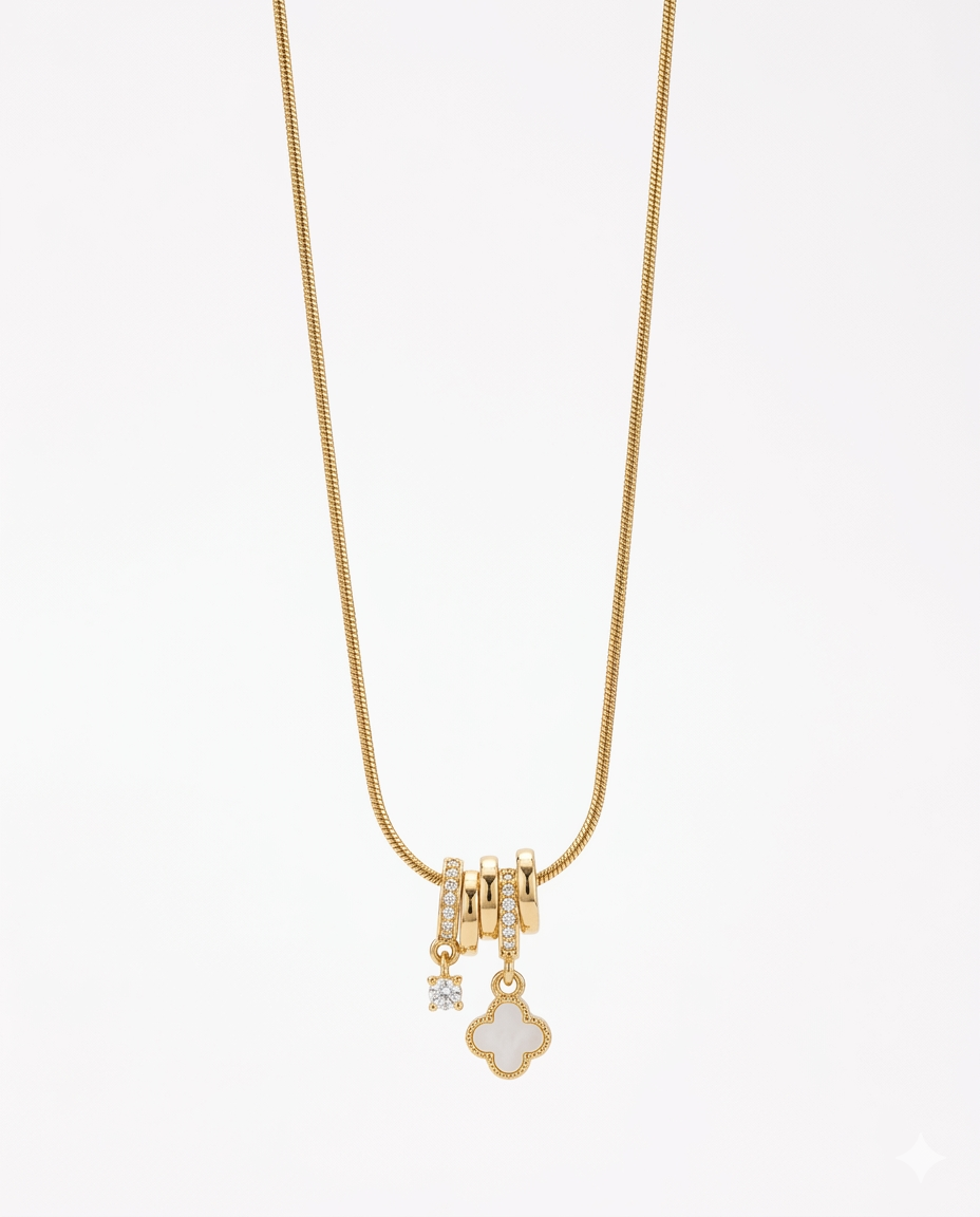 Clover Charm Necklace