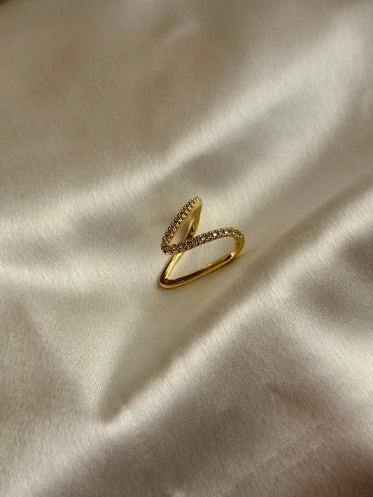 Studded Vanki Ring - Adjustable