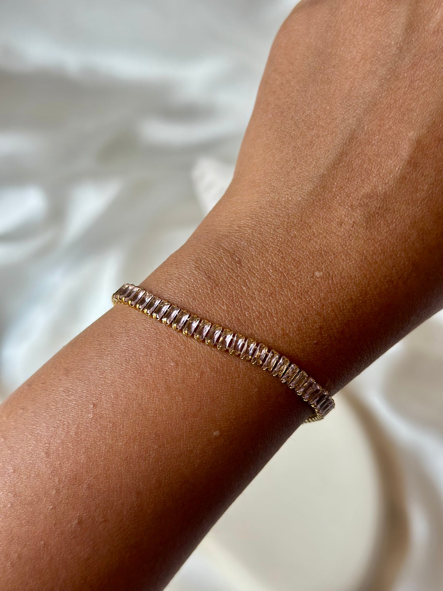 Roselin Tennis Bracelet