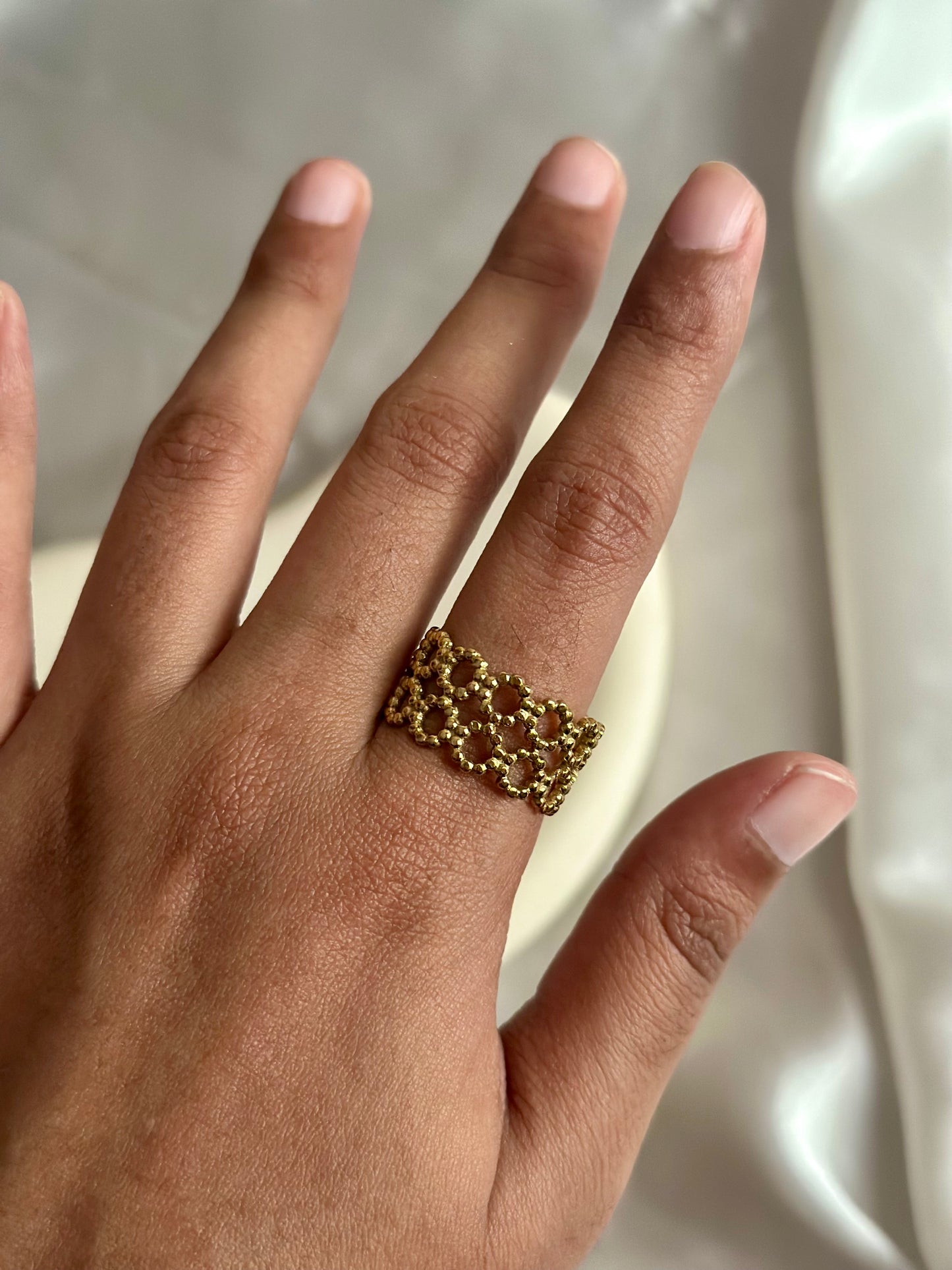 Adjustable Circle Ring