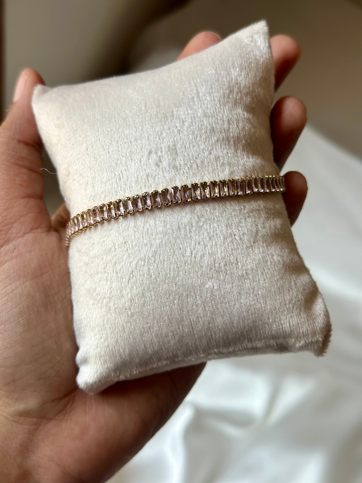 Roselin Tennis Bracelet
