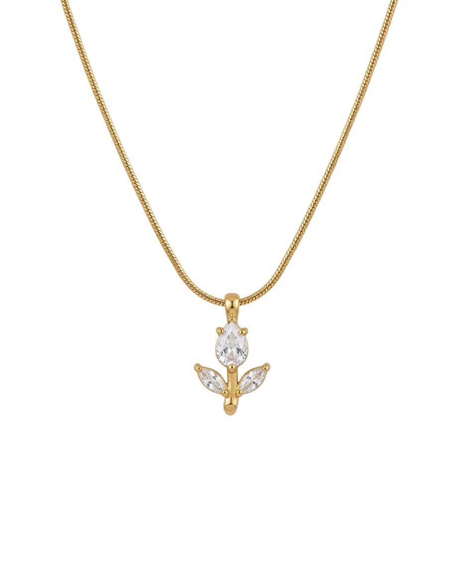 Rosalie Necklace - White