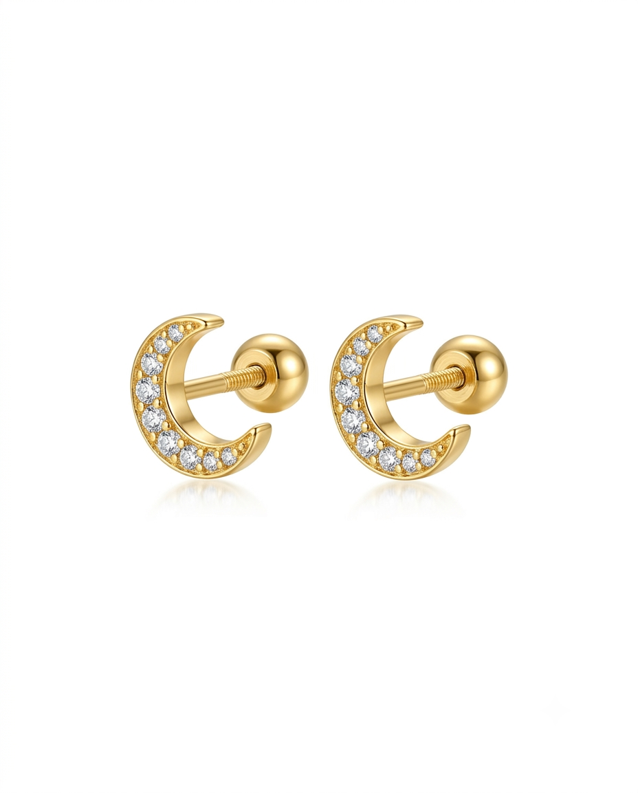 Luna tiny studs