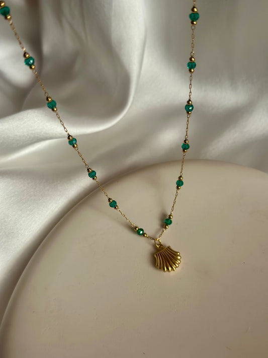 Beaded Shell Necklace