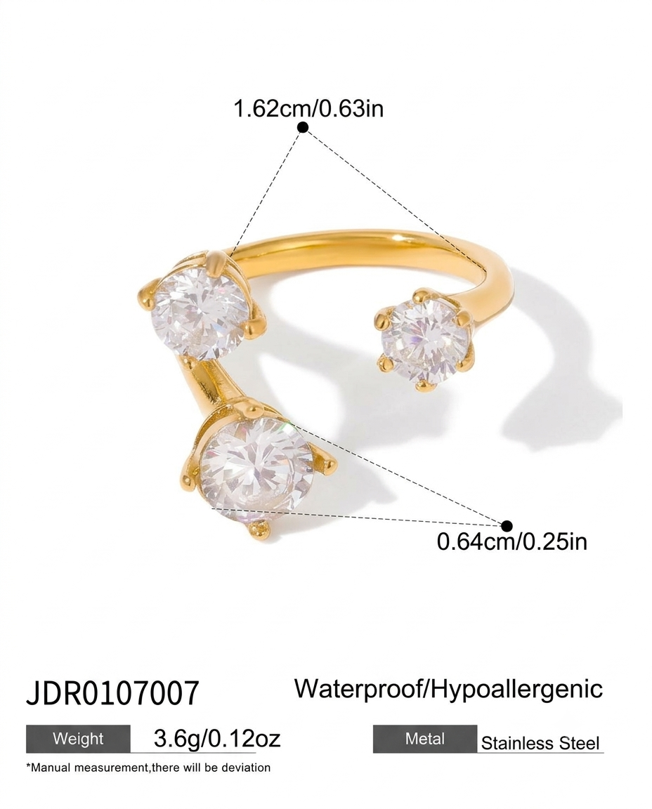 Celeste Statement Ring (Adjustable)