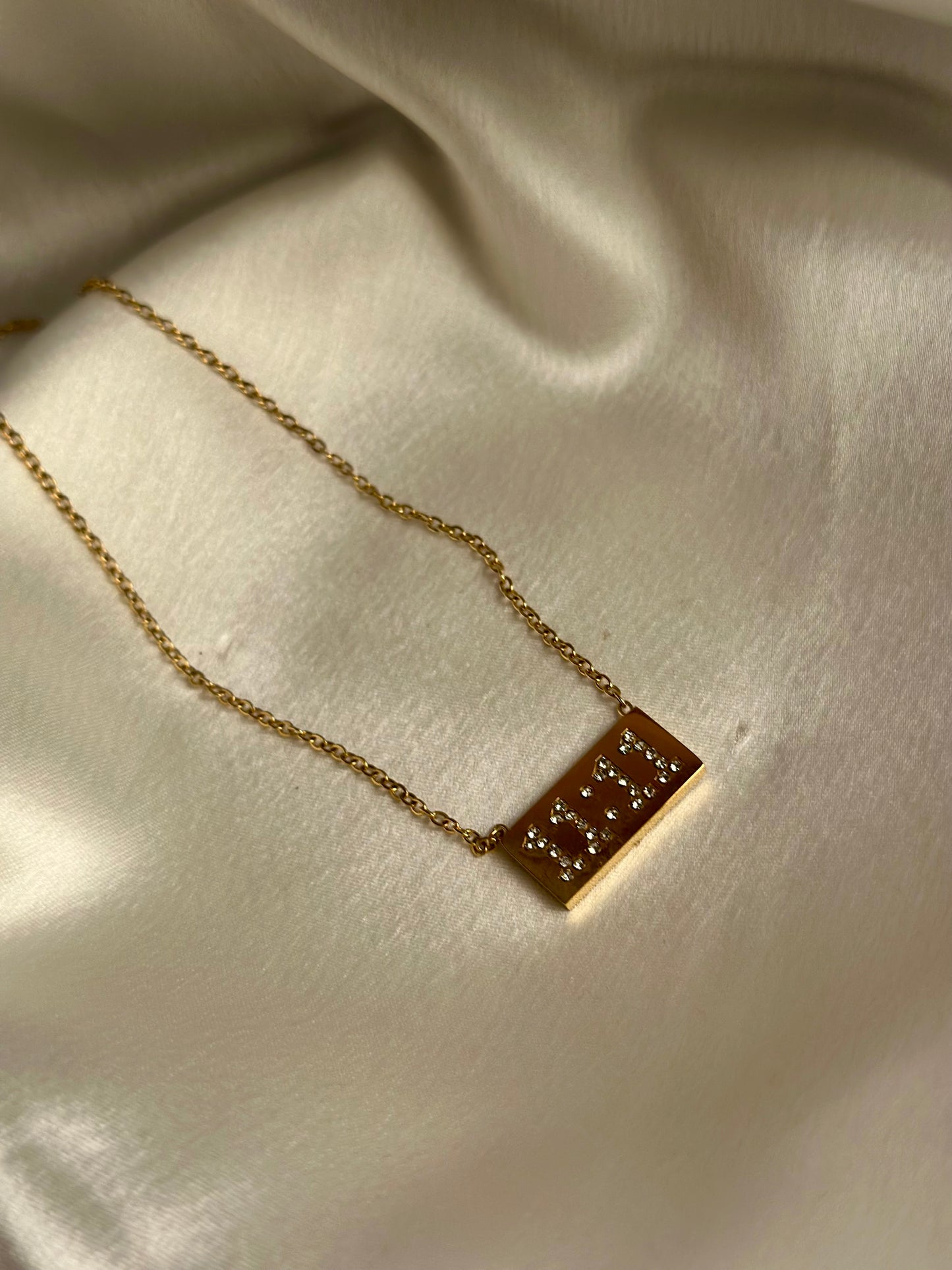 11:11 Necklace Studded